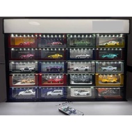 Inno64 / Ignition Model Arcylic Display Rack With LED Lights and Remote