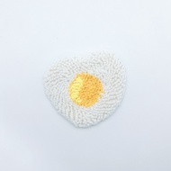 Heart Egg Punch Needle Coaster Embroidery (Handmade)