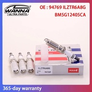 4/6pcs OE 94769 ILZTR6A8G BM5G12405CA Spark Plug Iridium Platinuim For Ford Fiesta ST KUGA Volvo C30