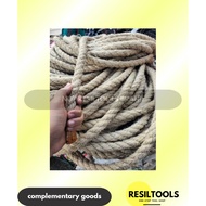 PER METER 25 mm Jute Rope Mine Manila Rope Jute Rope Dadung SlapTALI
