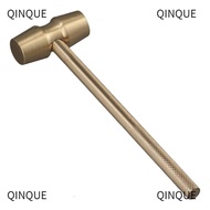 QINJUE Gavel, Brass Yellow Hammer, Judge Auction Judge Hammers Company
