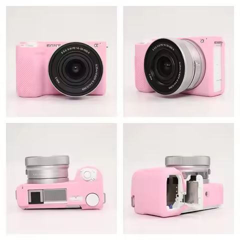 Soft Rubber Silicone Case Body Cover For Sony ZV-E10II ZVE10M2 ZV-E10 Mark II Camera Bag
