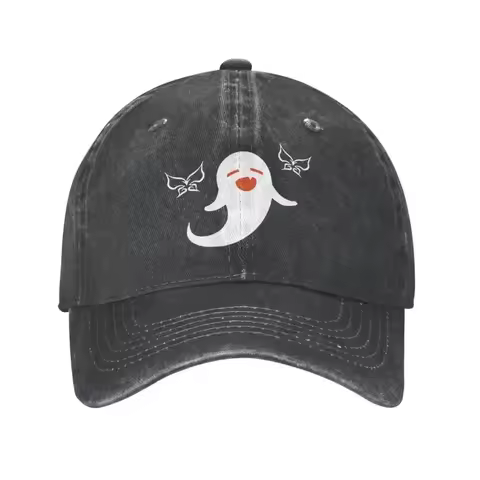 Personalized Cotton Genshin Impact Hu Tao Ghost Baseball Cap Hip Hop Women Men's Adjustable Anime Ga