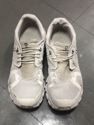 Lady Woman On Cloud White Sneakers 女裝 跑鞋 白色