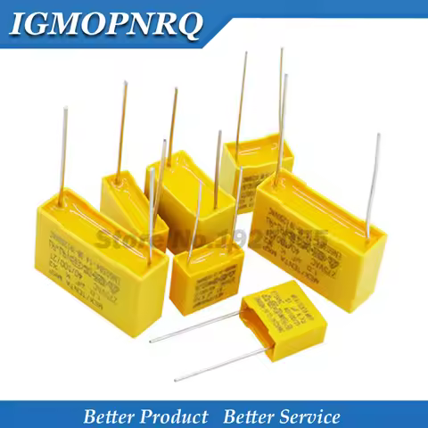 10pcs 275VAC capacitor X2 series 0.01UF ~ 2.2UF Polypropylene film capacitor New 10nf 100nf 150nf 20