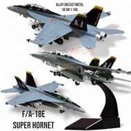 Diecast Miniature F/A-18E Super Hornet Airplane 18 cm 1:100
