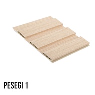 PROMO WPC Wood Panel WPC / Wall Panel PVC / Woodpanel Wallpanel Kisi Kisi Kayu / Panel Dinding Motif