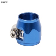 QUIM Flexible Rubber  Clamps AN8 Hose Finisher Clamp for Fuel Line Hose Connector