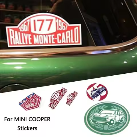 Mini Cooper Sticker Modified Label For Mini Cooper R55 R56 R60 R61 F54 F55 F56 F60 Countryman Access