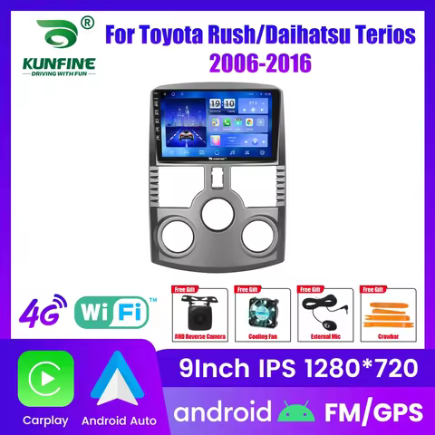Android Car Radio For Toyota Rush 2006-2016 Car Stereo 2Din Octa Core GPS Navigation Player IPS Scre