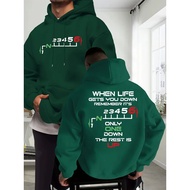 Cycling Lifestyle Aesthetics 1N23456 Gear Position Inspirational Phrases Double-Sided Print Loose St