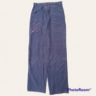 Y2K FRESH JEANS BAGGY JEANS NAVYbiru