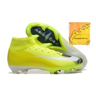 Air Zoom Mercurial 16 Superfly IIX Elite FG yellow Original in stock kasut boots football shoes socc