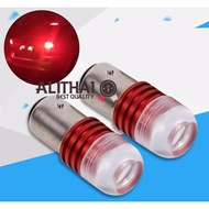 Alithai 2pcs 1157 FLASH RED Flashing Light Projector LED Bulb For Car Tail Brake 1157 2357