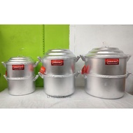 Zirafah Aluminum Sticky Rice Steamer /Kukusan nasi/kukusan jagung/kukusan pulut