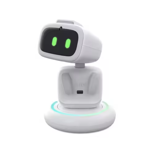 Pocket robot Abby pet emo with team artificial intelligence