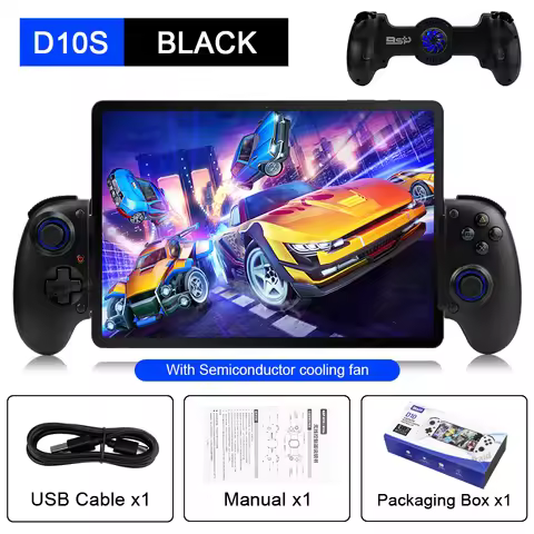 NEW BSP D10 D10S Stretching Cooling Game Controller For SWITCH/Android/Apple IOS Tablet /PS3/PS4 For