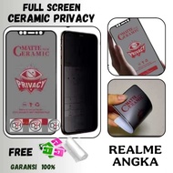 TG CERAMIC PRIVACY anti spy anti scratch REALME U1 1 2 3 3I 5 5i 5S 6 6I 7 7I 8 8I 9I 9 10 11 12 12F