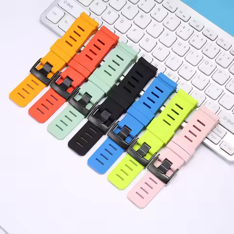 Rubber Strap Suitable For SUUNTO D5 Colorful Silicone Watch Band Men's Sports Replacement Wristband 