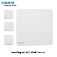 SIEMENS 1/2/3/4 Gang 1 Way Non-LED Light Switch Wall Switch