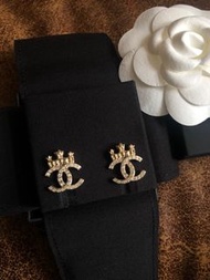 ❌Sold❌Chanel 皇冠CC 耳環 八🈷️🇬🇧單