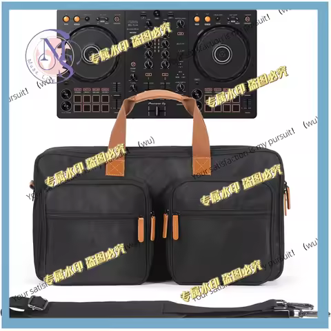 Travel Protector Bag For Pioneer DJ DDJ-FLX4 & DDJ-REV1, Storage Tote Case For Numark Mixtrack Plati