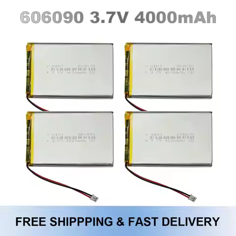 4000mAh 14.8Wh 3.7V 606090 High Capacity Lithium Lipo Battery for Keychron K2 Mechanical Keyboard GP