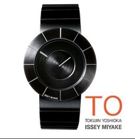 Issey Miyake黑鋼手錶