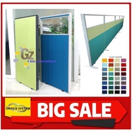 5ft & 4 ft Half Polycarbonate Office Partitions | office table partitions Divider 150cm & 120cm heig