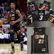 ⚡ #22  jimmy butler 占美畢拿  MIA Miami Heat 22賽季 City Edition NBA jersey 波衫 城市版 籃球 球衣紫鑽商家💎 所有衫款/球員/號碼全齊