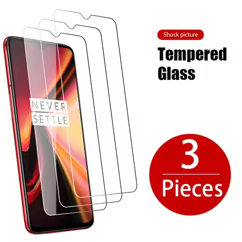 3PCS 9H Tempered Glass For Oneplus 6 6T 7 7T 8T 9 Screen protector For Oneplus Nord N100 N10 5G Prot