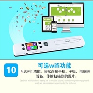 IScan02A [48 Hours Delivery] Disassembly-Free Book FI Zero Side Distance Rechargeable HD Scanner WI 