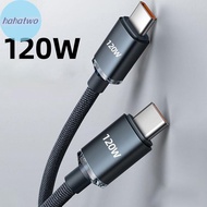 ha 120W USB C To Type C Cable For IPhone 15 Pro Max Xiaomi 13 Oneplus POCO OPPO PD Fast Charging USB