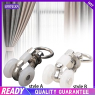 [Iniyexa] 10x Curtain Rail Track Pulley Door Window Accessories Curtain Track Gliders