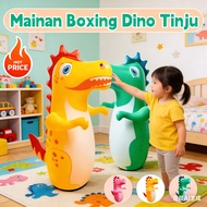 95cm Children's Toys Boxing Toys Dino Water Boxing Inflatable Dino Boxing Pole Filled with Water Din