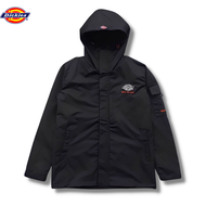 Dickies Taslan Jaket Parasut Pria Waterproof Jaket Gunung Hitam Kualitas Premium