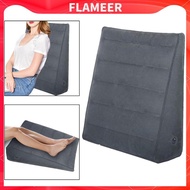 [Flameer] Inflatable Wedge Pillow, Leg Pillow Easy to Blow Bed Wedge Pillow for Sleeping, Camping, B
