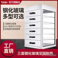 HY-$ Bun Steamer Commercial Drawer-Type Steam Cabinet Tempered Glass Cabinet Steam Box Steaming Oven Stainless Steel Bun