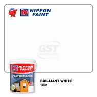 5L Nippon Paint Weatherbond 1001 Brilliant White