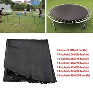 Ronyme Premium Trampoline Pad Replacement with Elastic Mesh for 12ft or 14ft Round Trampolines Indoo