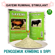 JAMU HEWAN GAYEMI RUMINAL STIMULANT EKA FARMA 10 BUNGKUS OBAT PENGGEMUK SAPI KAMBING DOMBA KERBAU VI