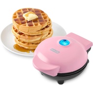 DASH Mini Maker for Individual Waffles, Hash Browns, Keto Chaffles with Easy to Clean, Non-Stick Sur