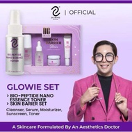 DR. CUTE GLOWIE SET PROMO - [SET SKIN BARRIER+ TONER BIO PEPTIDE NANO ESSENCE]