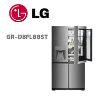 【LG 樂金】GR-DBFL88ST  851公升 敲敲看門中門冰箱 星辰銀(含基本安裝)