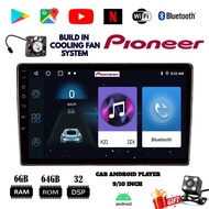 [6GB RAM + 64GB ROM] Pioneer Style Android Player 9"10 inch Quad Core Car Multimedia MP5 Player Wifi