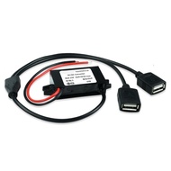 12V (8-23V) to 5V 3A Female USB DC Car Power Converter Voltage Regulator DC Module Car Motorcycle Charger Adapter Parts