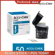 (หมดอายุ: 11/2025) ACCU CHEK GUIDE TEST STRIPS 50แผ่น ACCUCHEK -Ready Stock