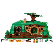 Disney | MOC Hobbit Hole Building Blocks Set Lord of The Rings Bag End House Model  Assembly Bricks 