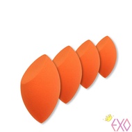GUJHUI 1 Pcs Orange Color Puff Makeup Cosmetic Skin Foundation Eggs Shape Sponge Powder Facial Flutt