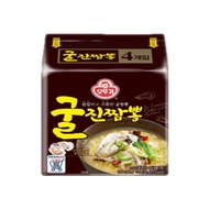 Ottogi Oyster Jjampong Ramen 130g*4ea Korean Food Sarangmart